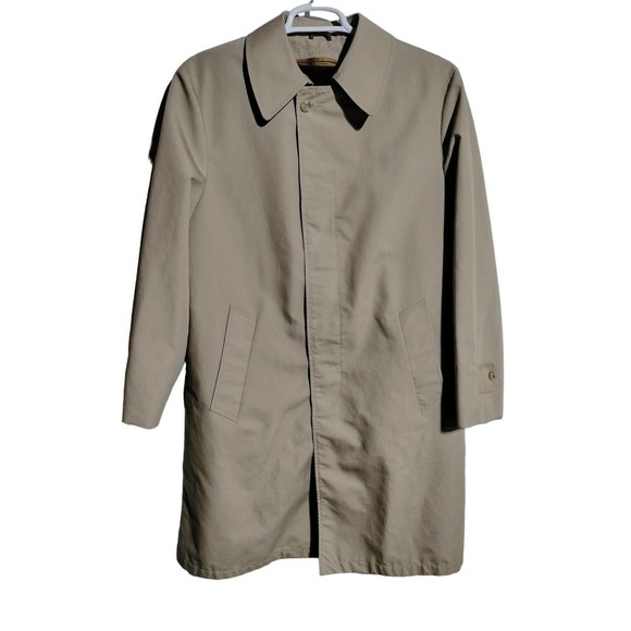 Sears The Mens Store Vintage 1970's 1980's light tan trench coat size 40 Regular - Picture 1 of 9